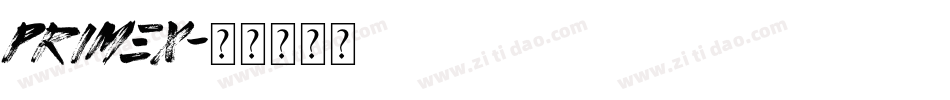 Primex字体转换