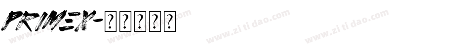 Primex字体转换