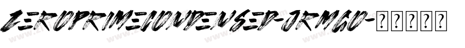 ZeroPrimeCondensed-JRmGo字体转换
