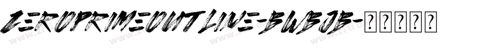 ZeroPrimeOutline-BWBjB字体转换