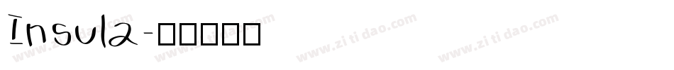 Insula字体转换