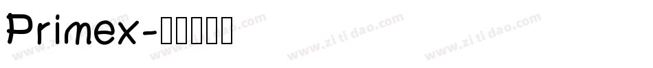 Primex字体转换