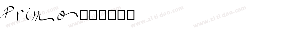 Primo字体转换