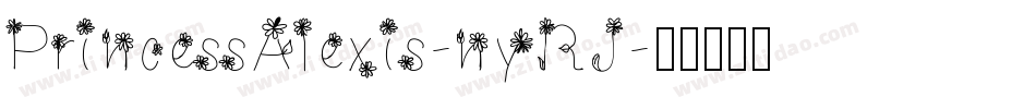 PrincessAlexis-nyRJ字体转换