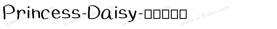 Princess-Daisy字体转换