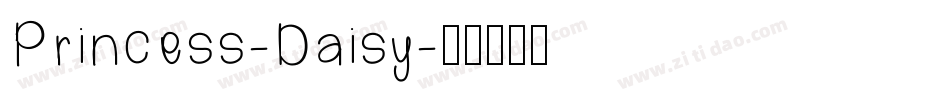 Princess-Daisy字体转换