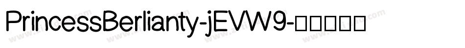 PrincessBerlianty-jEVW9字体转换
