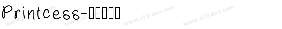 Printcess字体转换