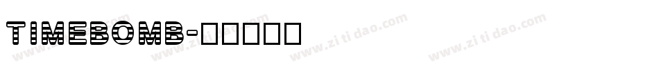TIMEBOMB字体转换