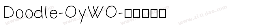 Doodle-OyWO字体转换