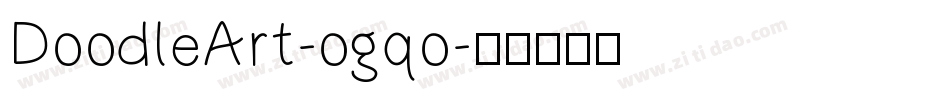 DoodleArt-ogqo字体转换