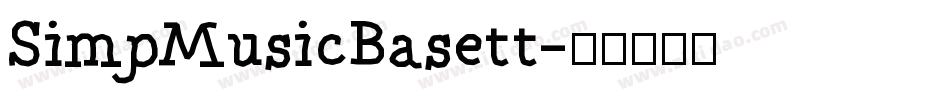 SimpMusicBasett字体转换