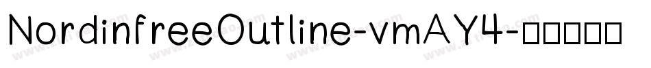 NordinfreeOutline-vmAY4字体转换