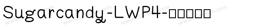 Sugarcandy-LWP4字体转换