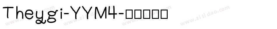 Theygi-YYM4字体转换
