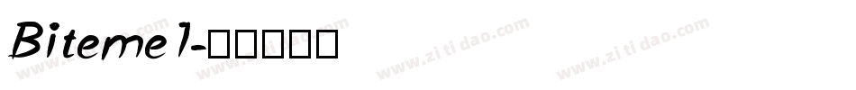 Biteme1字体转换