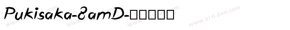 Pukisaka-8amD字体转换