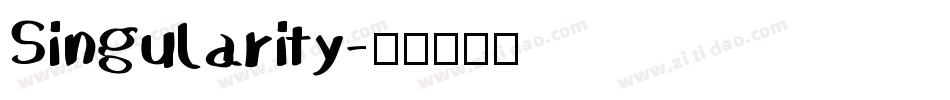 Singularity字体转换