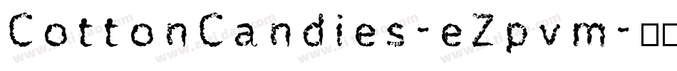 CottonCandies-eZpvm字体转换