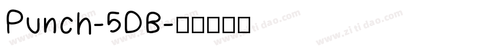 Punch-5DB字体转换