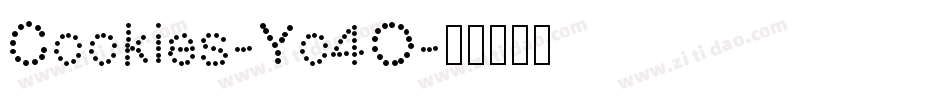 Cookies-Yo4O字体转换