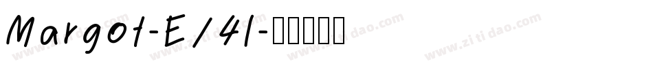 Margot-E14l字体转换