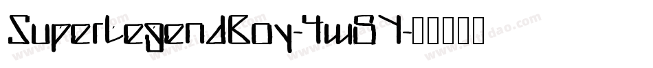SuperLegendBoy-4w8Y字体转换