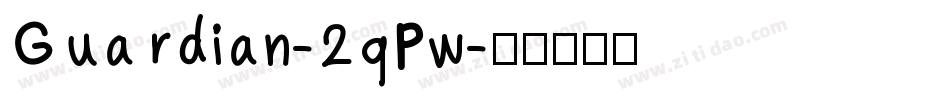 Guardian-2qPw字体转换