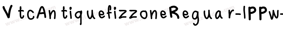 VtcAntiquefizzoneReguar-lPPw字体转换