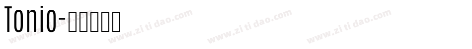 Tonio字体转换