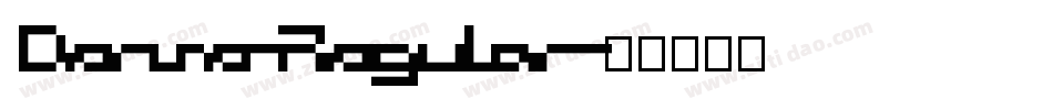 Dense-Regular字体转换