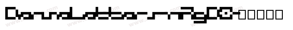 DenseLetters-nRgDO字体转换