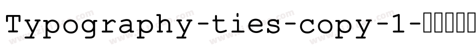 Typography-ties-copy-1字体转换