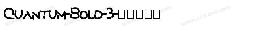 Quantum-Bold-3字体转换