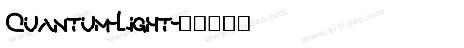 Quantum-Light字体转换