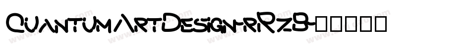 QuantumArtDesign-rRzB字体转换