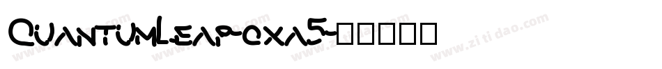 QuantumLeap-qxa5字体转换