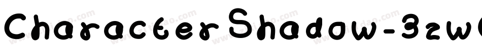 CharacterShadow-3zwG字体转换