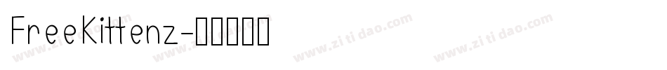 FreeKittenz字体转换