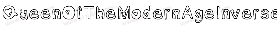 QueenOfTheModernAgeInverse-2O7el字体转换