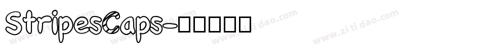 StripesCaps字体转换