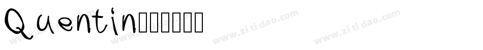 Quentin字体转换