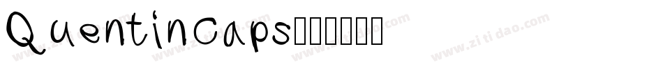 QuentinCaps字体转换