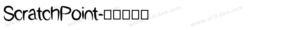 ScratchPoint字体转换