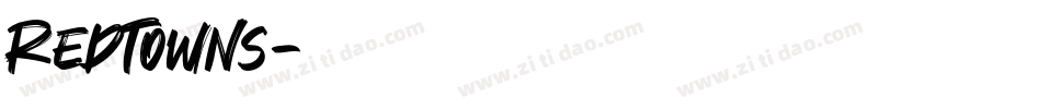 Redtowns字体转换