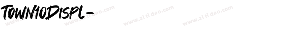 Town10Displ字体转换 Town10Displ字体转换