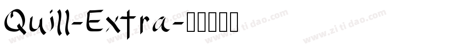 Quill-Extra字体转换