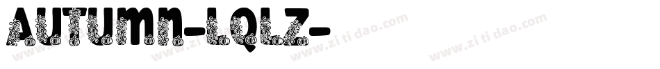 Autumn-LqLZ字体转换