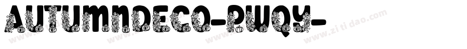 AutumnDeco-pwqy字体转换