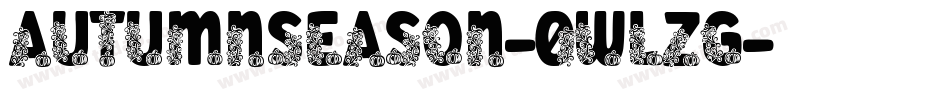 AutumnSeason-0WlZG字体转换
